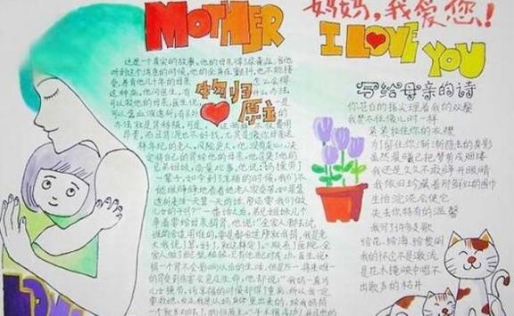 2023年母亲节优秀手抄报精选